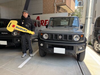 ジムニーシエラ　ご納車おめでとうございます